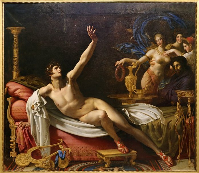 Dubost Antoine. The Sword of Damokles ca. 1800