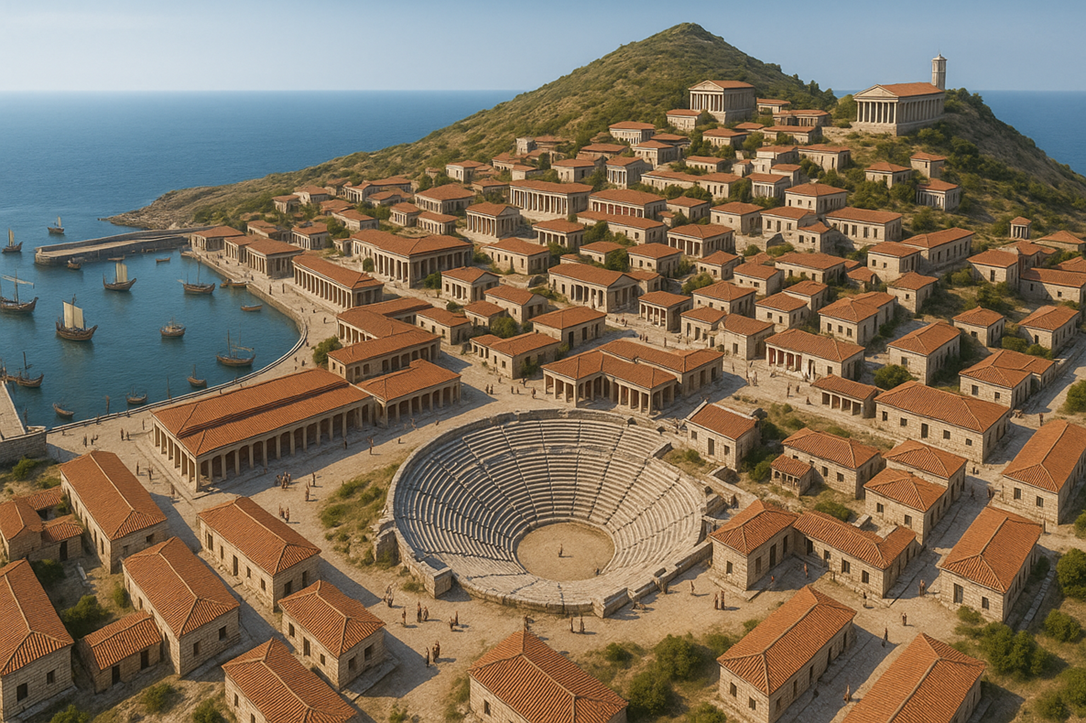 Knidos. Chat GPT reconstruction