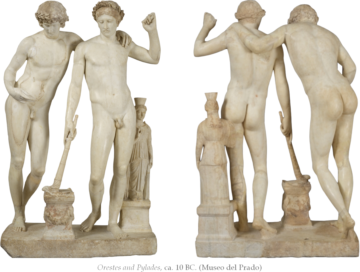 Orestes and Pylades x 2