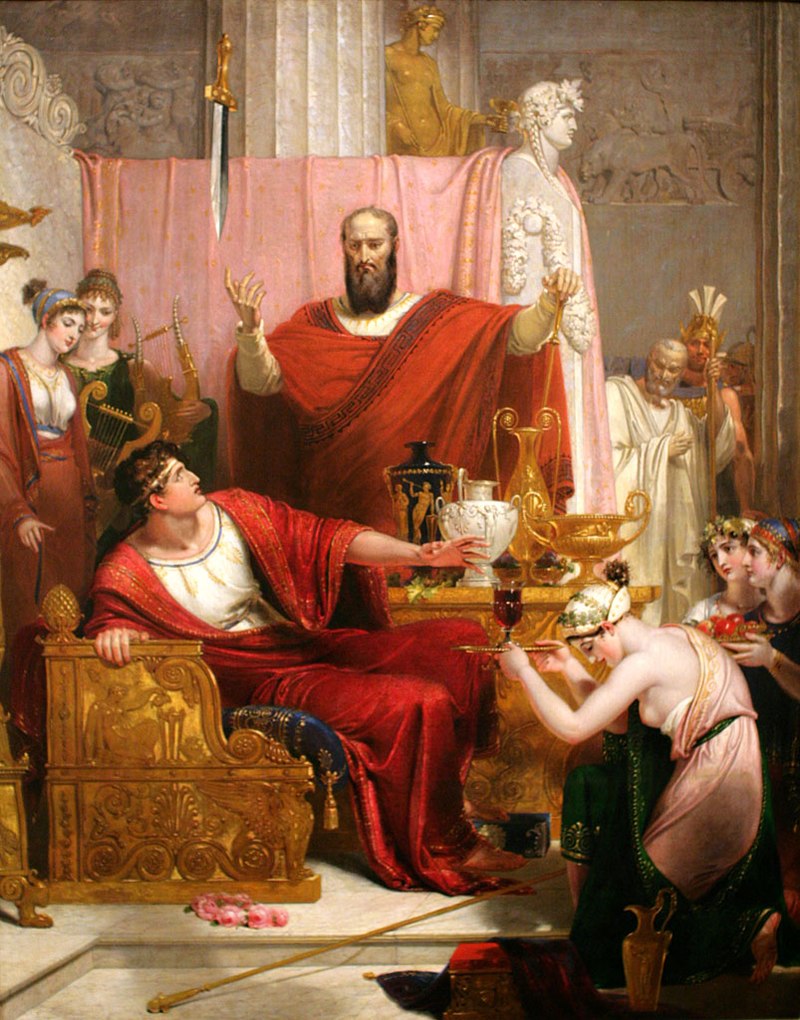 Westall Richard The Sword of Damocles. 1815 w. typ. corruption