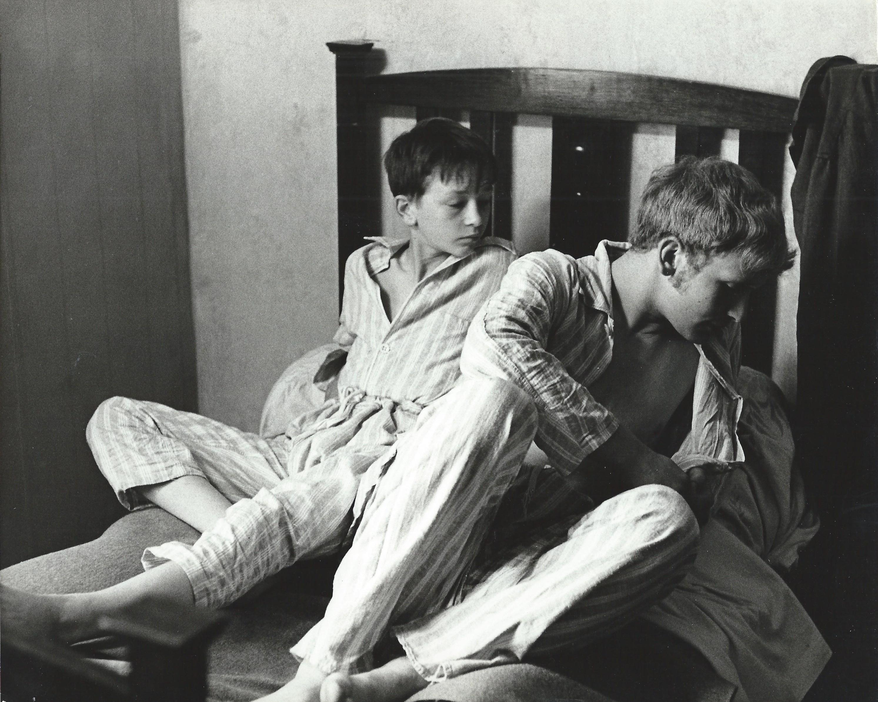David Bradley with Freddie Fletcher Judd