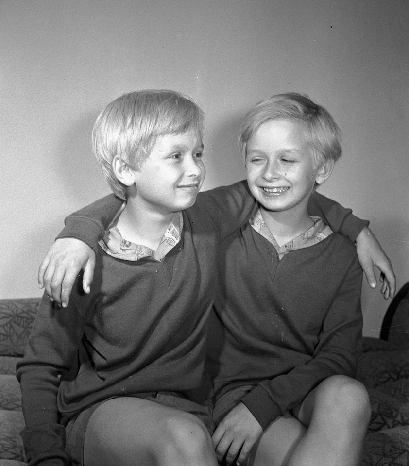 Lech and Jaroslaw Kaczynski 1
