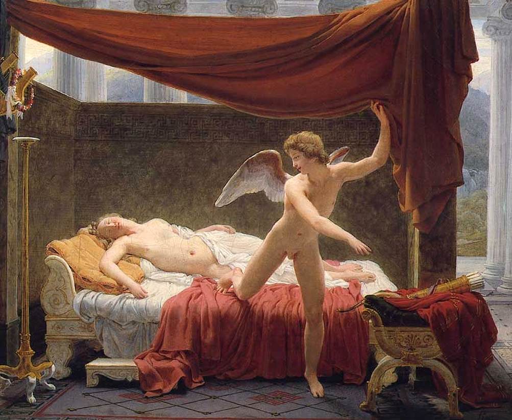 Picot Francois Edouard. Cupid and Psyche