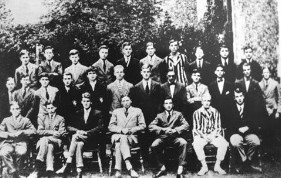 Lancing 1921. Roxburghs Sixth form