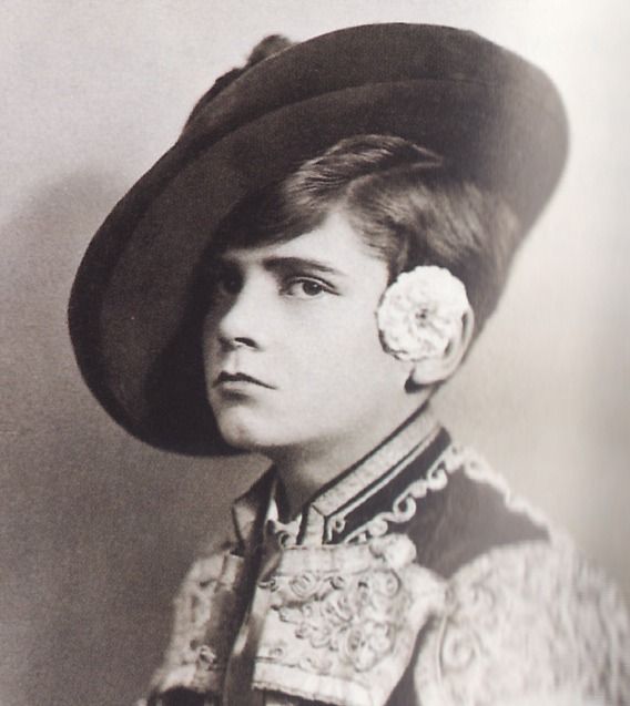 Olivier Laurence 11 dressed for a fancy dress party
