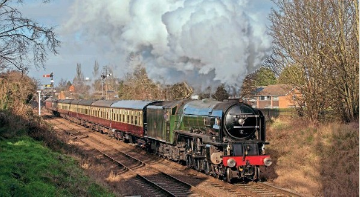 Steam Train 1950s