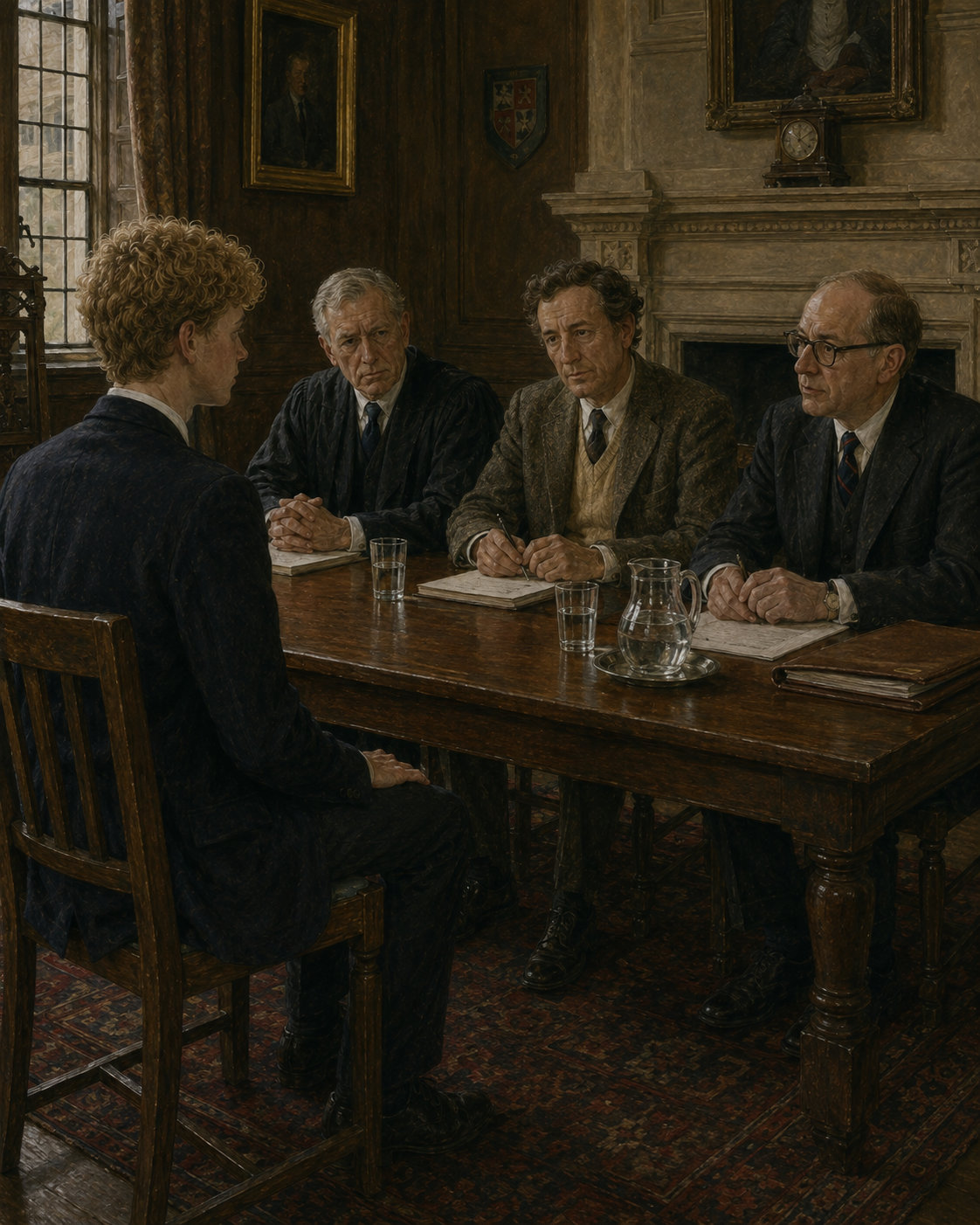 Tomkins. 14e Cambridge interview