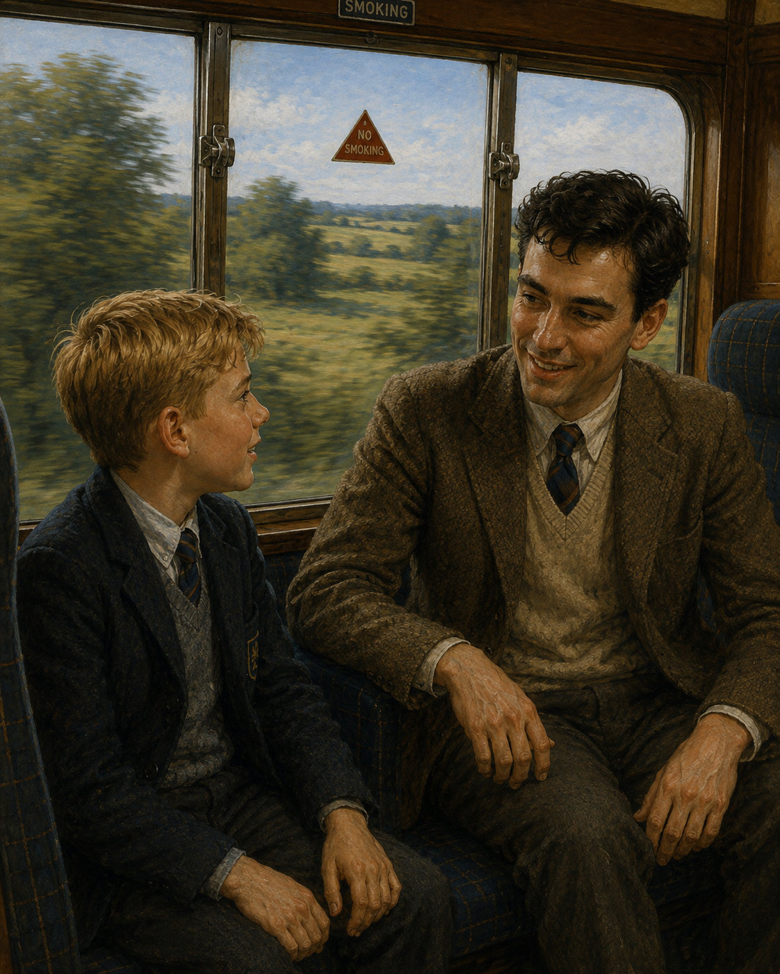 Tomkins. 6b. On the train