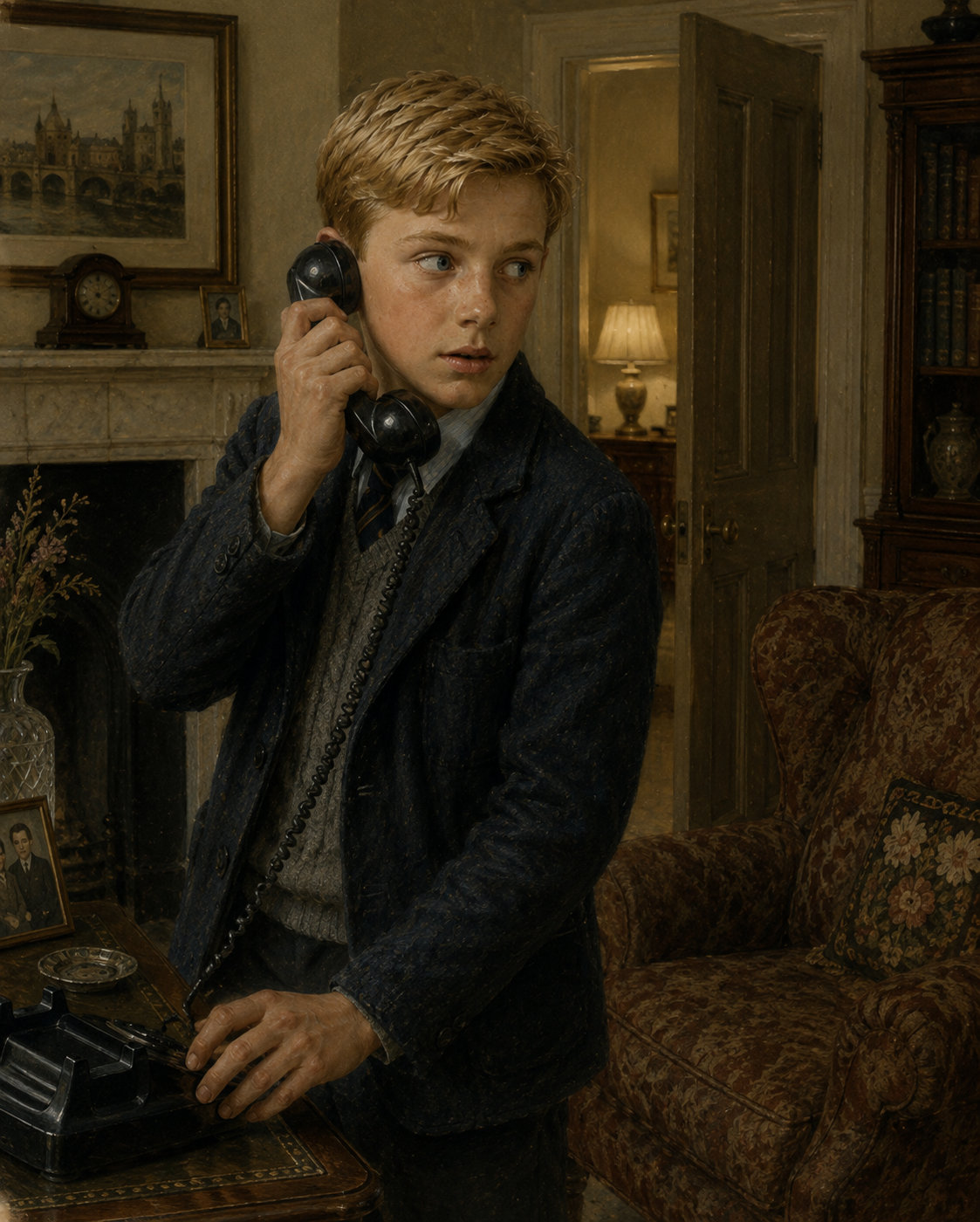 Tomkins. 7b On the telephone