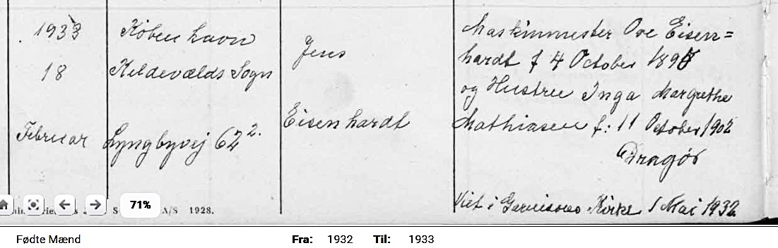 5 Jens Eisenhardt birth record