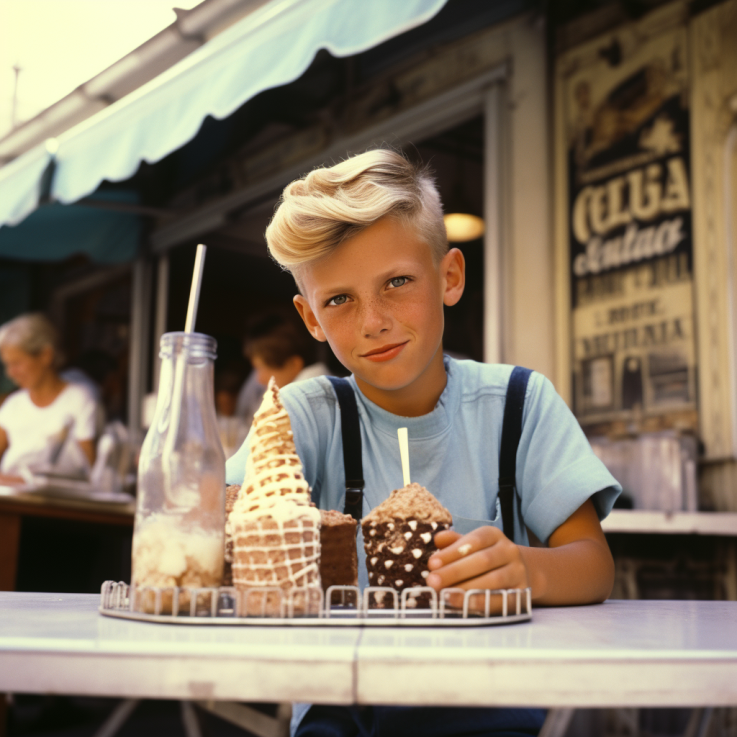 12 w. ice cream 1960 d1