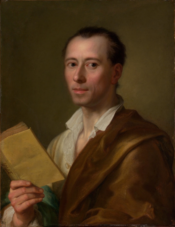 Winckelmann Johann Joachim by Anton Raphael Mengs