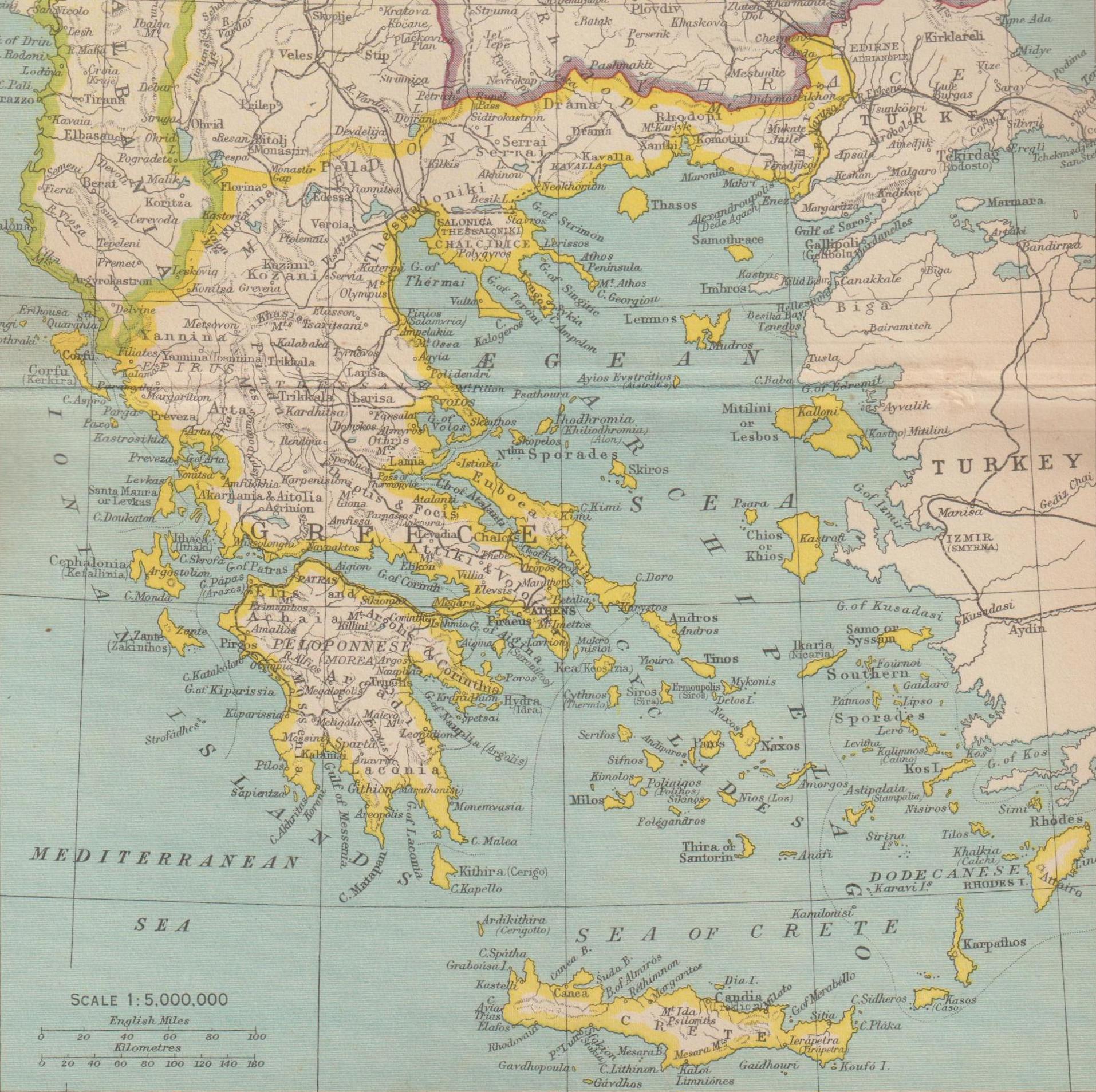 Greece 1949. Bartholomew