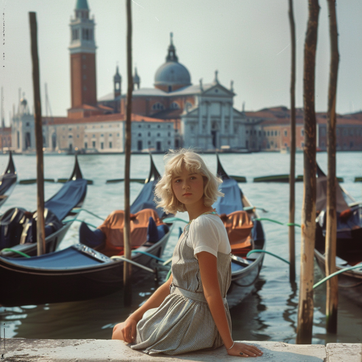13 girl St. Marks Venice 1960 d2