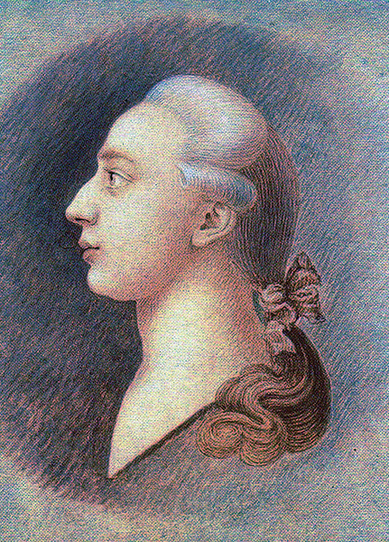 Casanova by his bro. Francesco ca. 1753