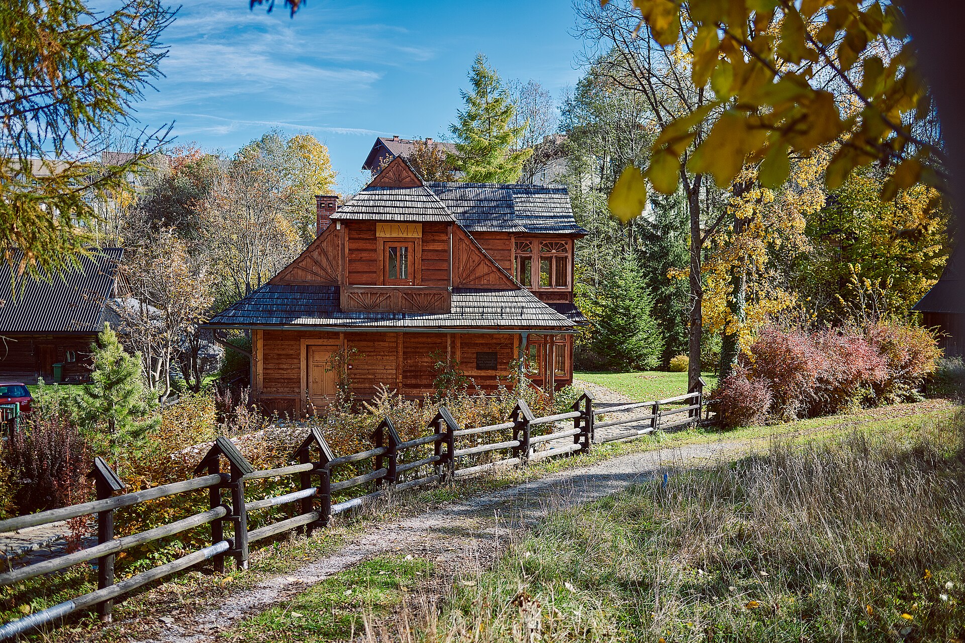 Szymanowski. Villa Atma his house in Zakopane now the Karol Szymanowski Museum