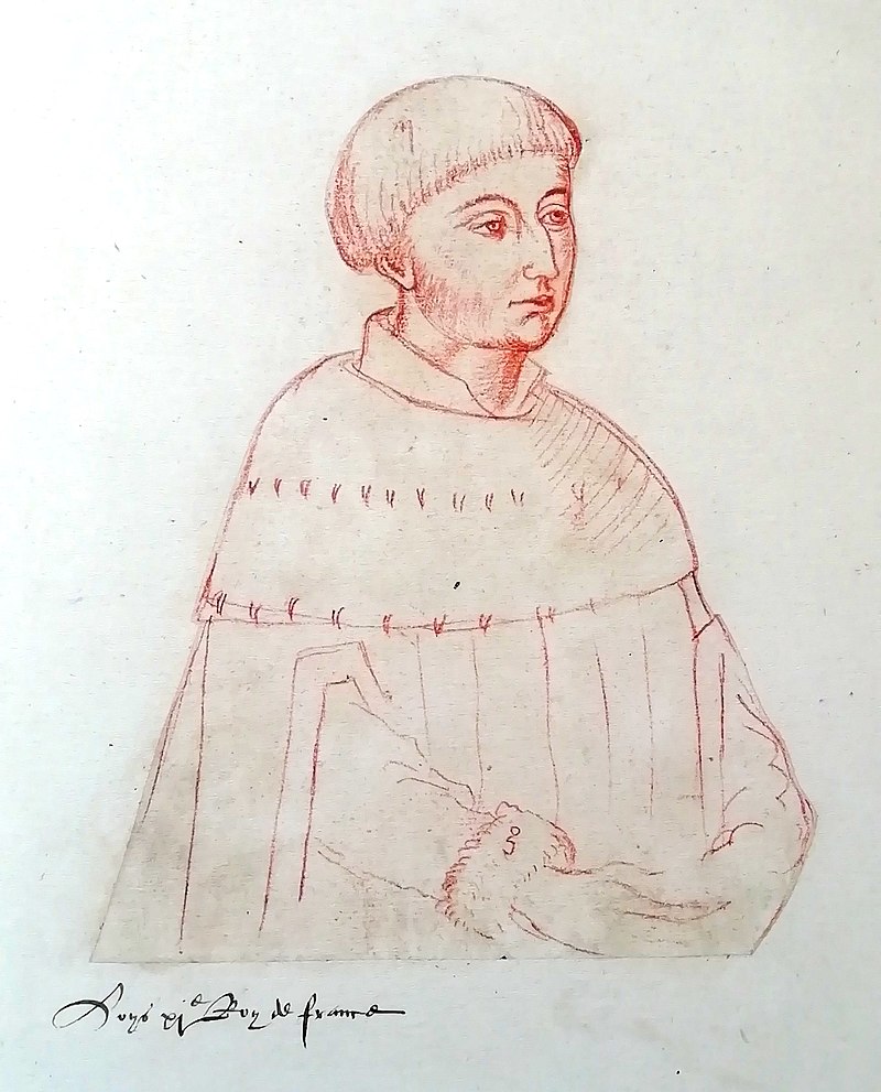 Louis XI as dauphin 16th