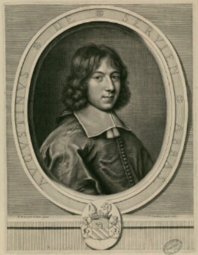 Servien Augustin in his youth by Pierre Lombard 1666