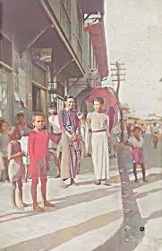 Biniboys two coloured photo 1930s