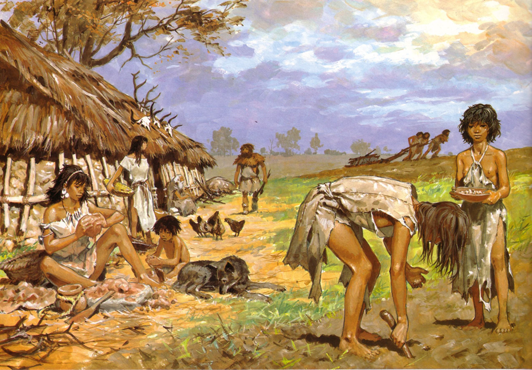 Joubert Pierre. The First Farmers