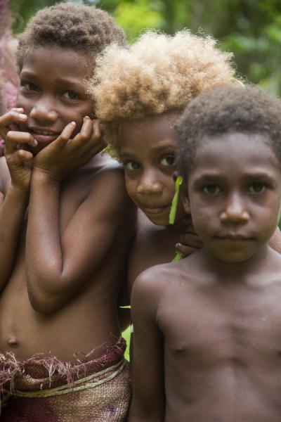 Malekula. Big Namba boys