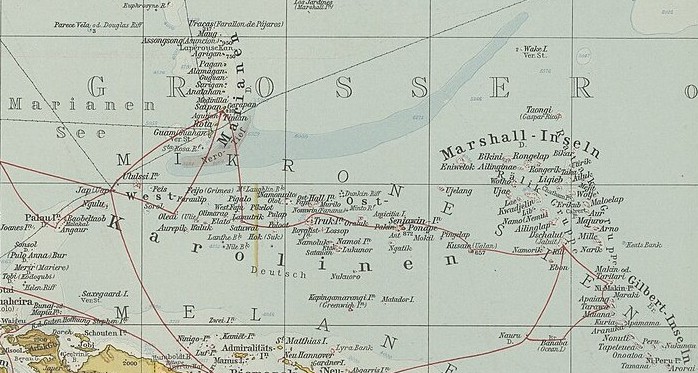 Pacific. Perles 1912 dtl Micronesia